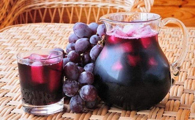 Рецепт компота из винограда сорта Изабелла на 3 литровую банку без стерилизации