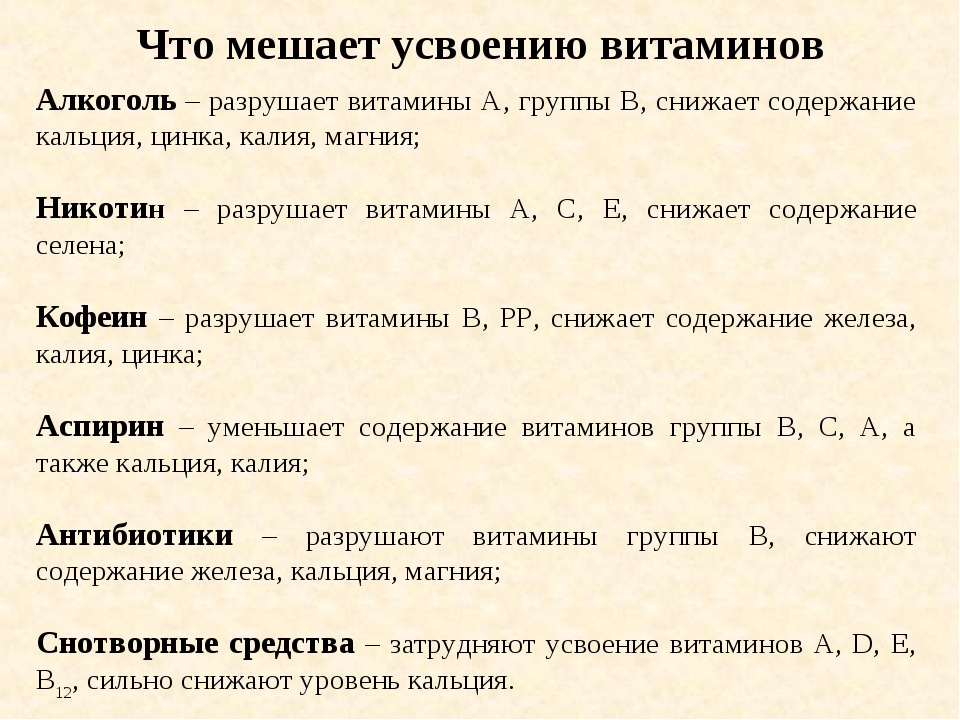 Схема уколов витаминов группы в по дням