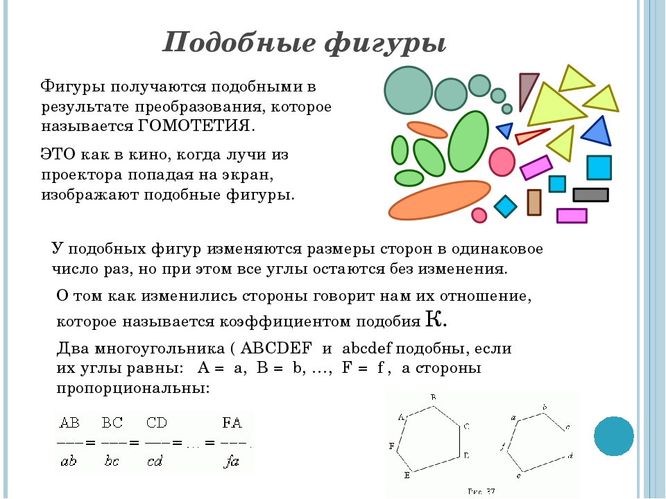 Подобные геометрические фигуры. Подобие произвольных фигур. Подобные фигуры примеры.